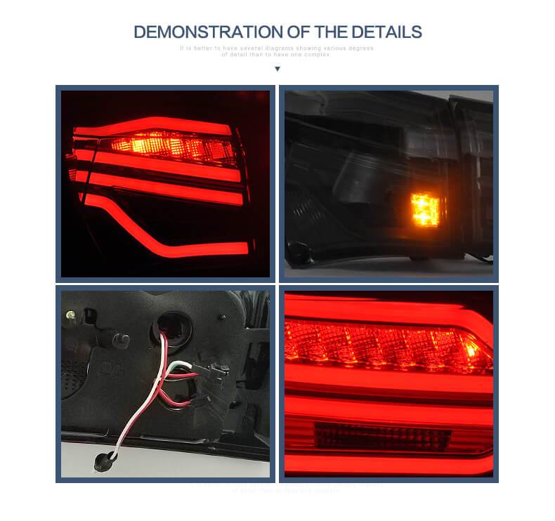 Vland LED Tail Lights For Toyota Corolla E170/E180 2014-2019 (MOQ of 100 Sets) VLAND Factory