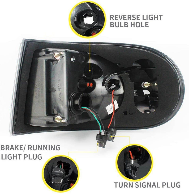 Vland LED Tail Lights For Toyota FJ Cruiser 2007-2017 VLAND Factory