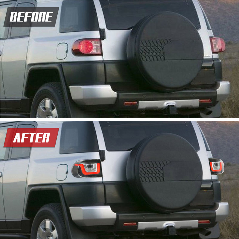 Vland LED Tail Lights For Toyota FJ Cruiser 2007-2017 VLAND Factory