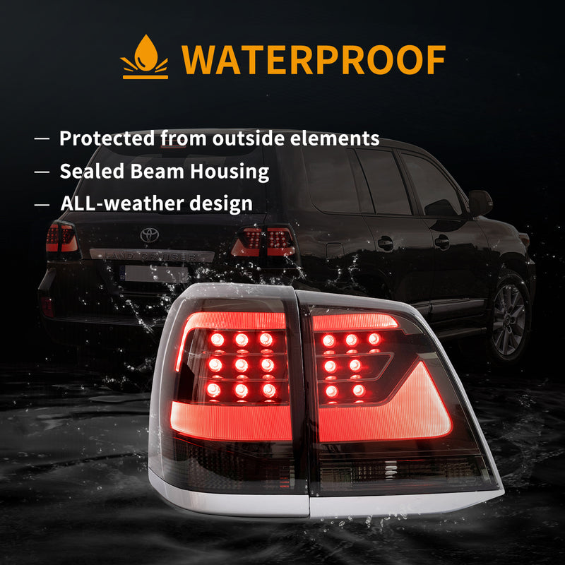 Vland LED Tail Lights For Toyota Land Cruiser 2008-2015 VLAND Factory