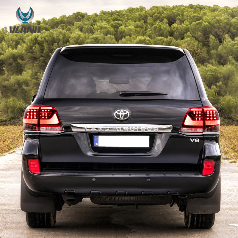 Vland LED Tail Lights For Toyota Land Cruiser 2008-2015 VLAND Factory
