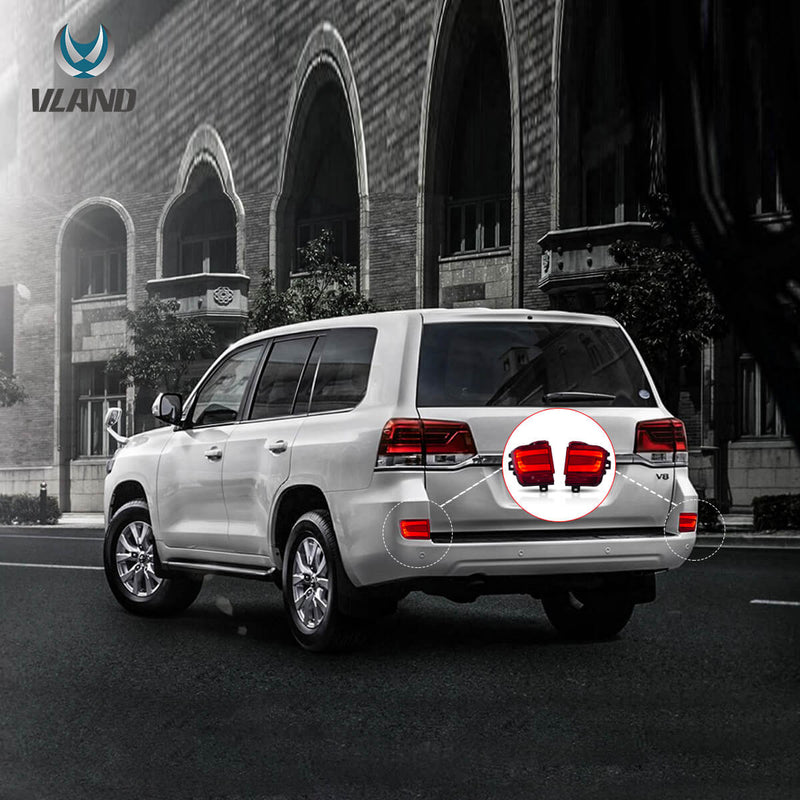 Vland LED Tail Lights For Toyota Land Cruiser 2016-2021 0266 VLAND Factory