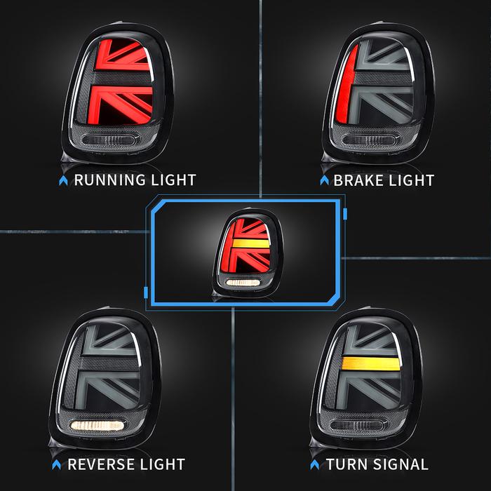 Vland LED Tail Lights I For 2014-2020 BMW Mini Cooper F55 F56 F57 VLAND Factory