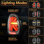 Vland LED Tail Lights I For Mini Cooper Countryman R60 2010-2016 (First Generation) with Start-up Animation VLAND Factory