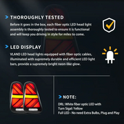 Vland LED Tail Lights for Mini R Series 1th Gen(R50 R52 R53) 2001-2006 Sequential Turn Signal With Dynamic Welcome Lighting VLAND Factory