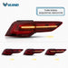 Vland LED Tail Lights for Volkswagen Golf MK8 2019-2022 / 2022¡§Cpresent VLAND Factory