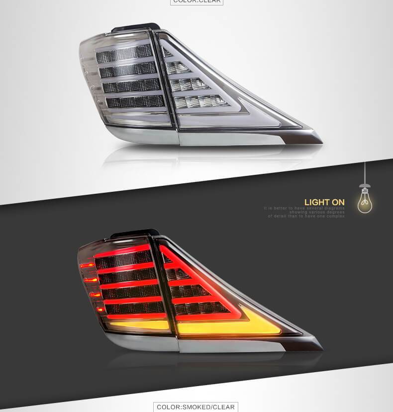 Vland Tail Lights For Toyota Vellfire / Alphard 2007-2013 VLAND Factory