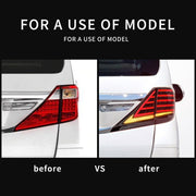 Vland Tail Lights For Toyota Vellfire / Alphard 2007-2013 VLAND Factory