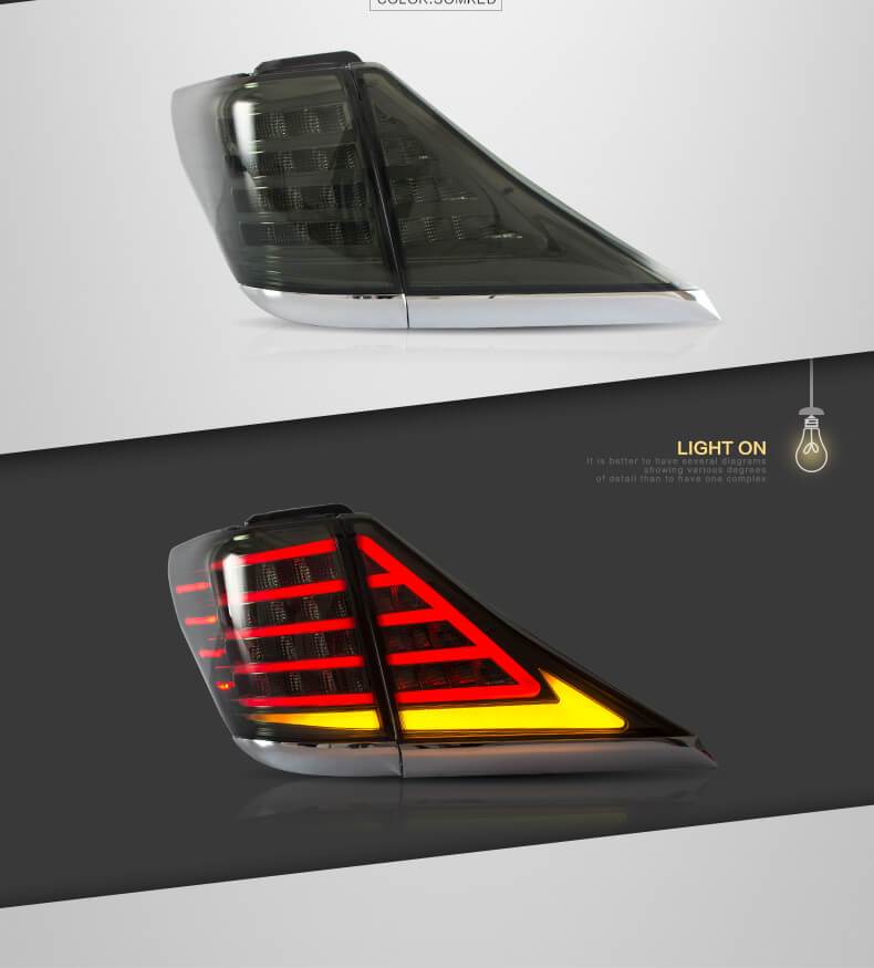 Vland Tail Lights For Toyota Vellfire / Alphard 2007-2013 VLAND Factory